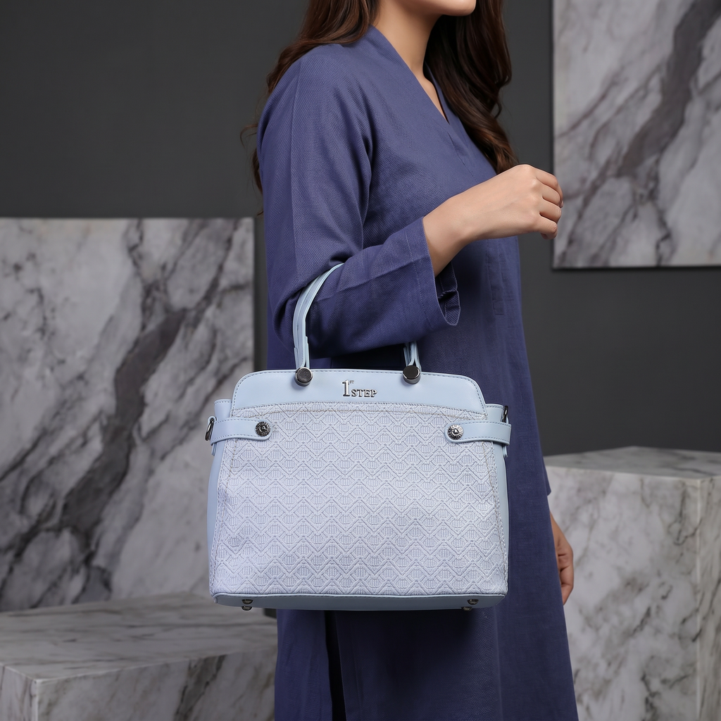 Casual Shoulder Bag Light Blue 0331763