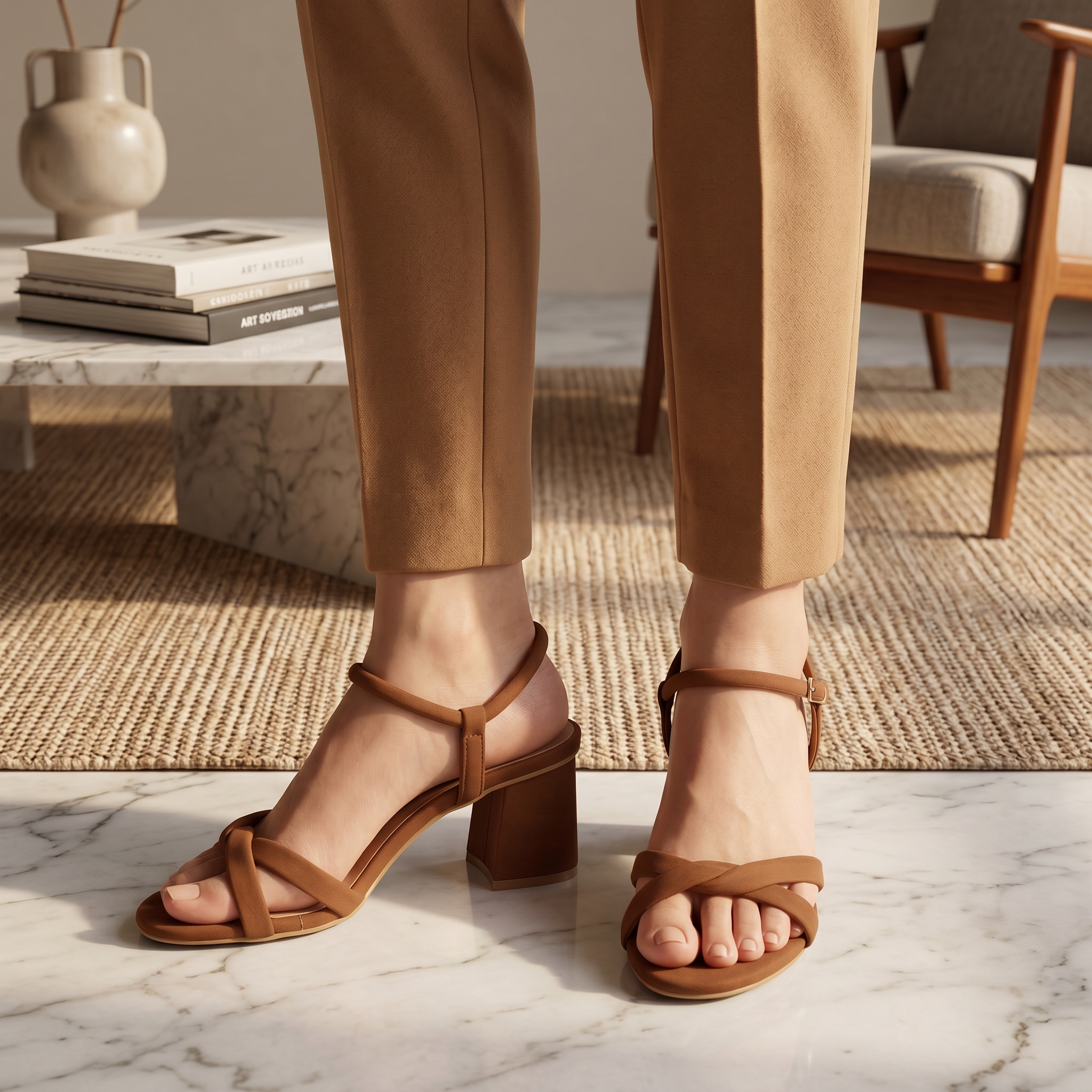 Casual Sandal Mustard 0421678