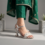 Fancy Sandal Silver 0421707