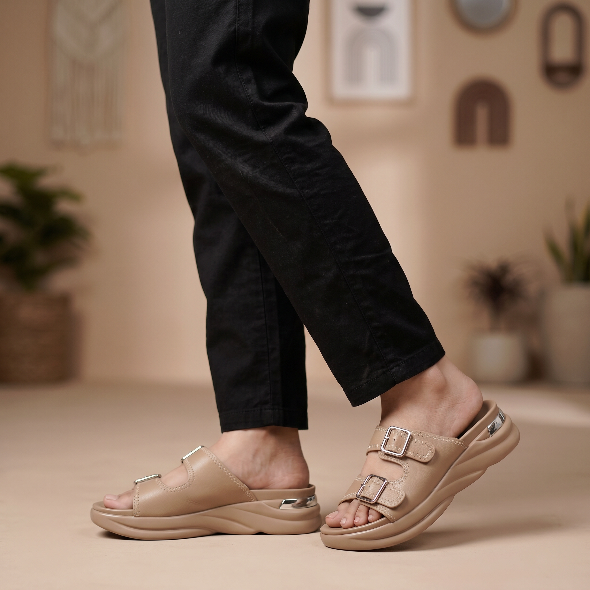 Casual Slipper Fawn 0414055