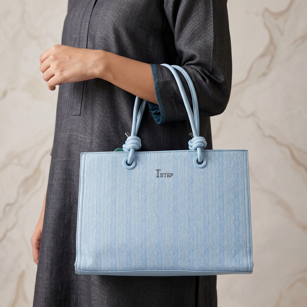 Casual Shoulder Bag Light Blue 0331779