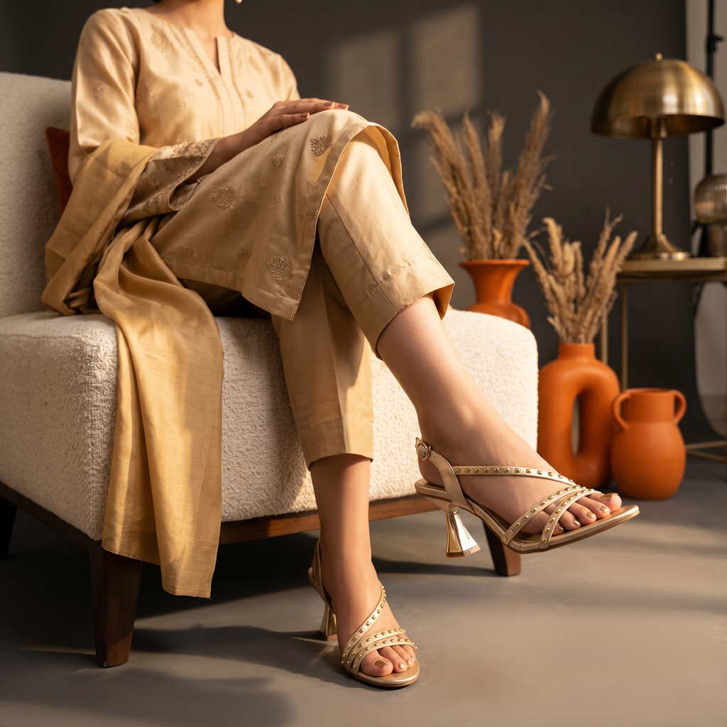 Casual Sandal Golden 0421708
