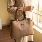 Casual Shoulder Bag Light Brown 0331759