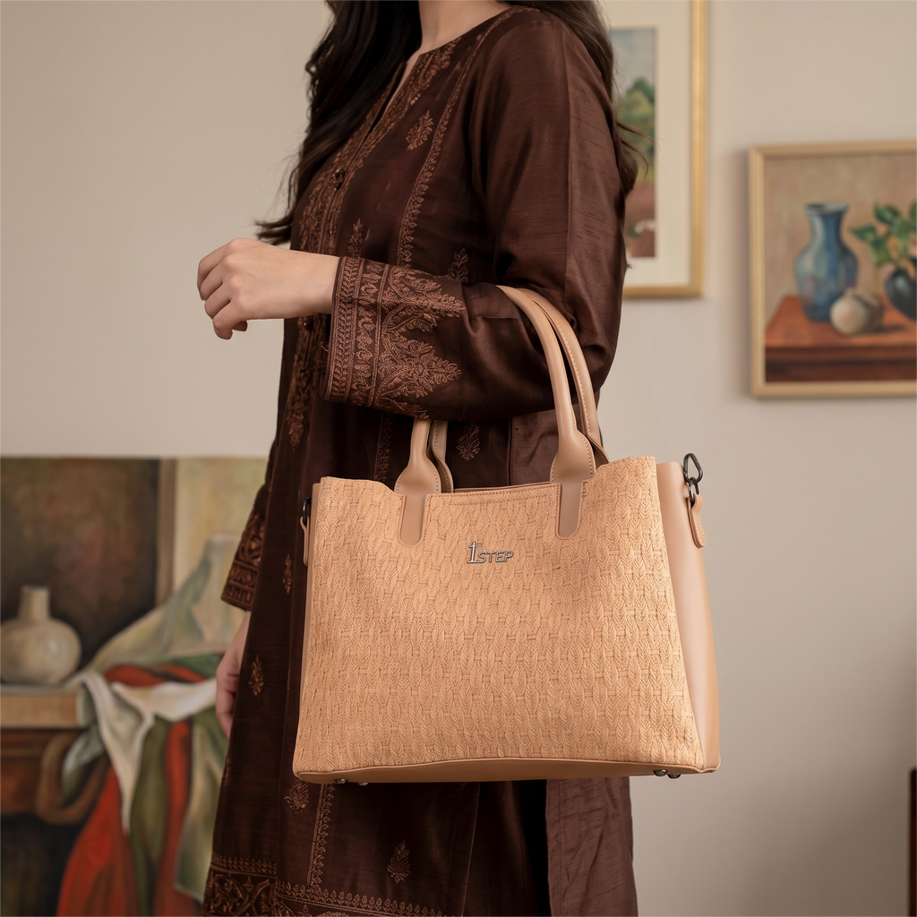 Casual Shoulder Bag Beige 0331757