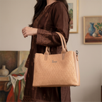 Casual Shoulder Bag Beige 0331757