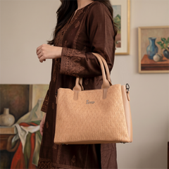 Casual Shoulder Bag Beige 0331757