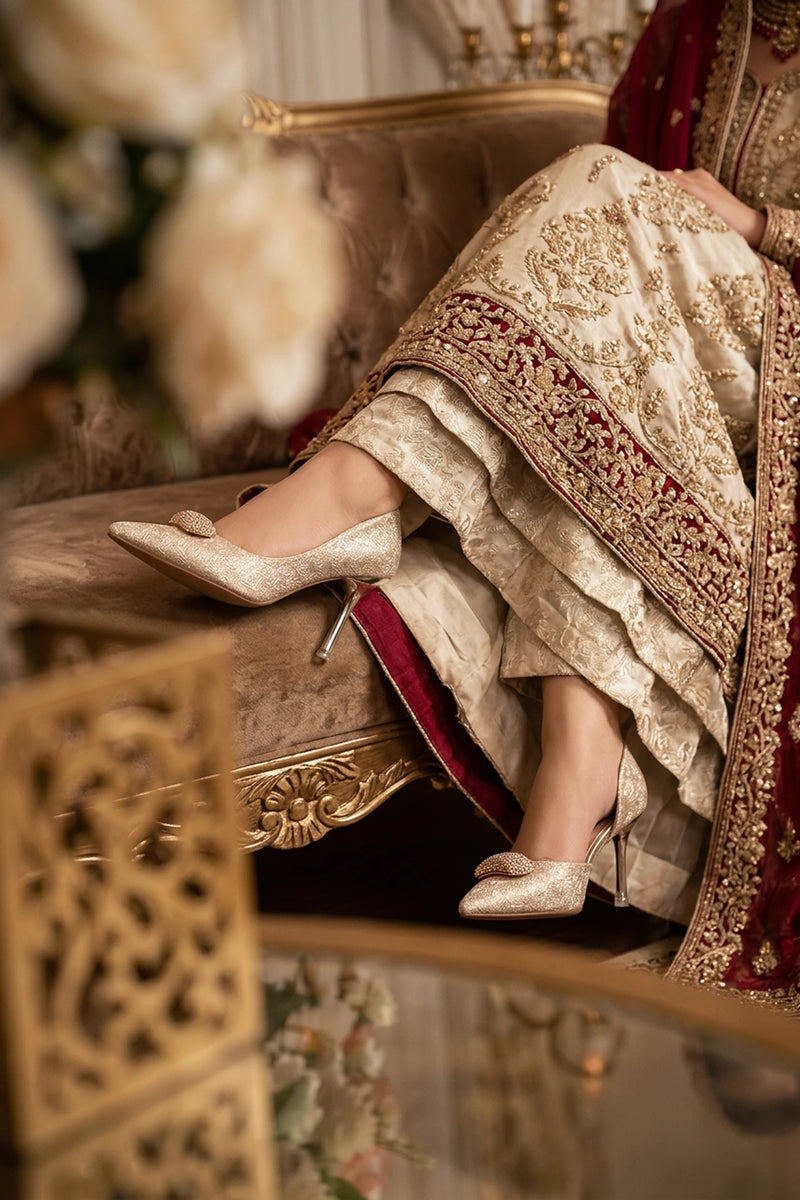 Bridal Court Shoes Golden 0450200