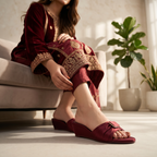 Casual Slipper Maroon 0413984