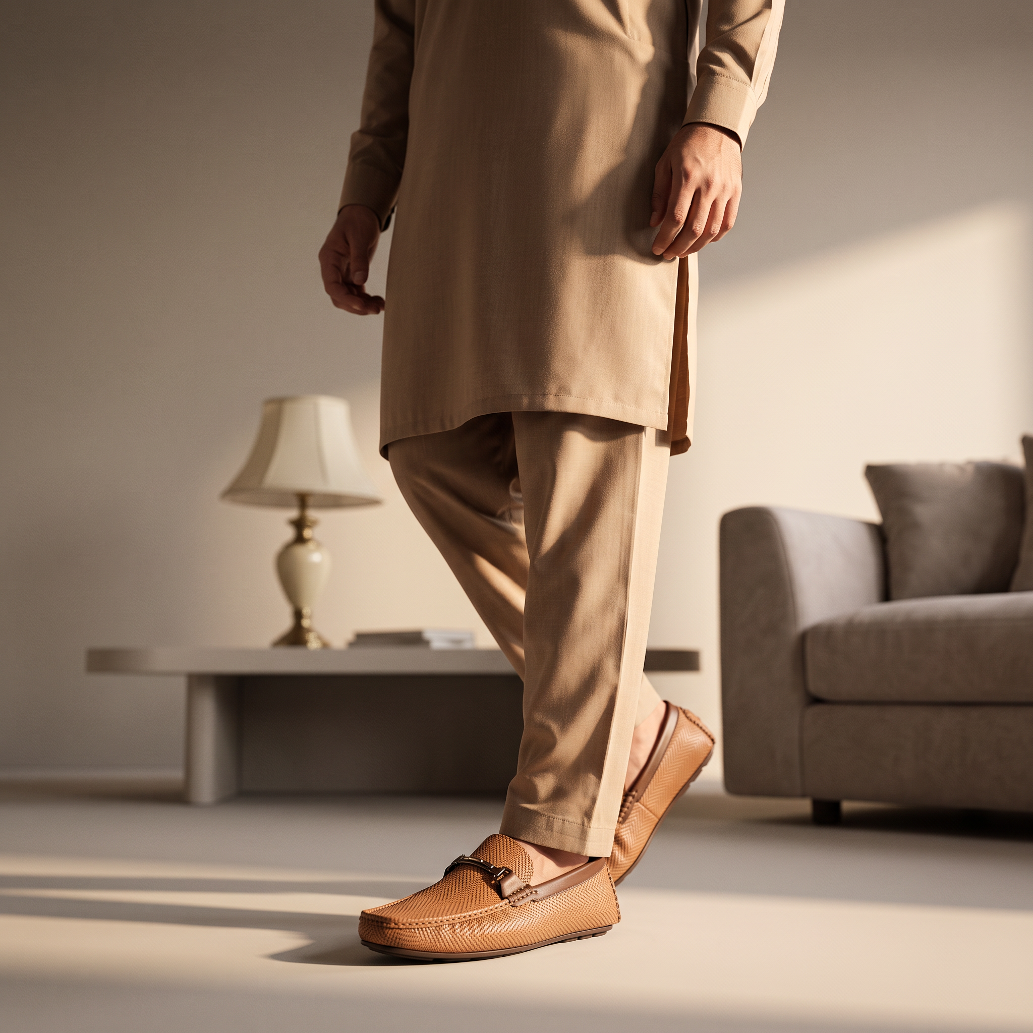 Loafer Shoes Mustard 0131175