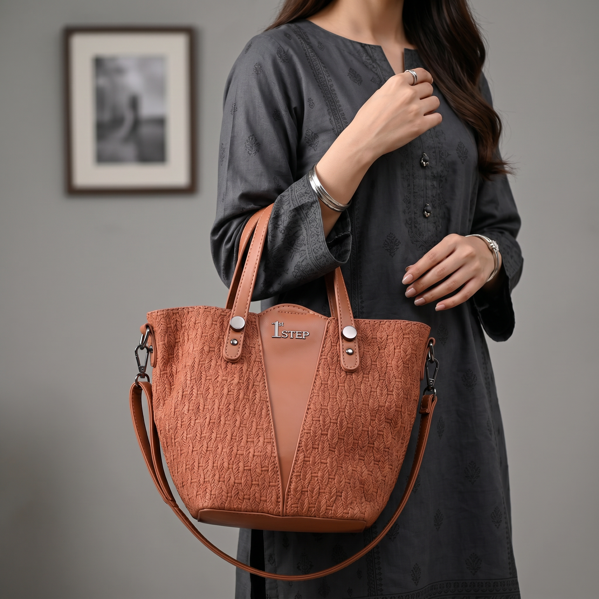 Casual Hand Bag Mustard 0322298
