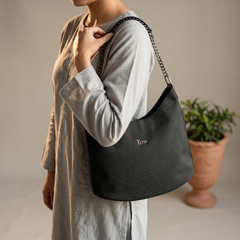Casual Shoulder Bag Black 0331767