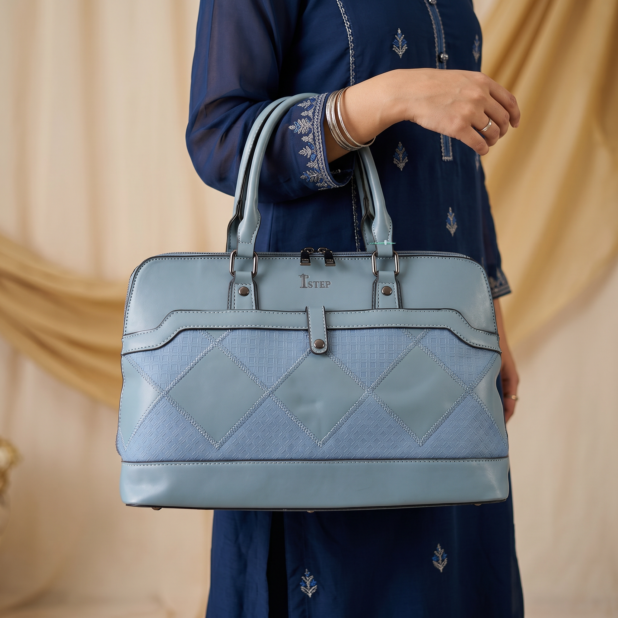 Casual Shoulder Bag Turquoise 0331782