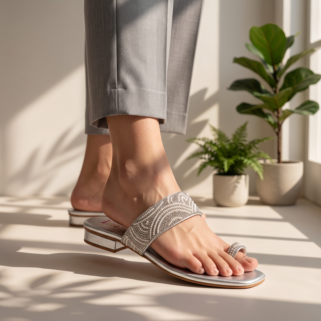 Fancy Slipper Silver 0413629
