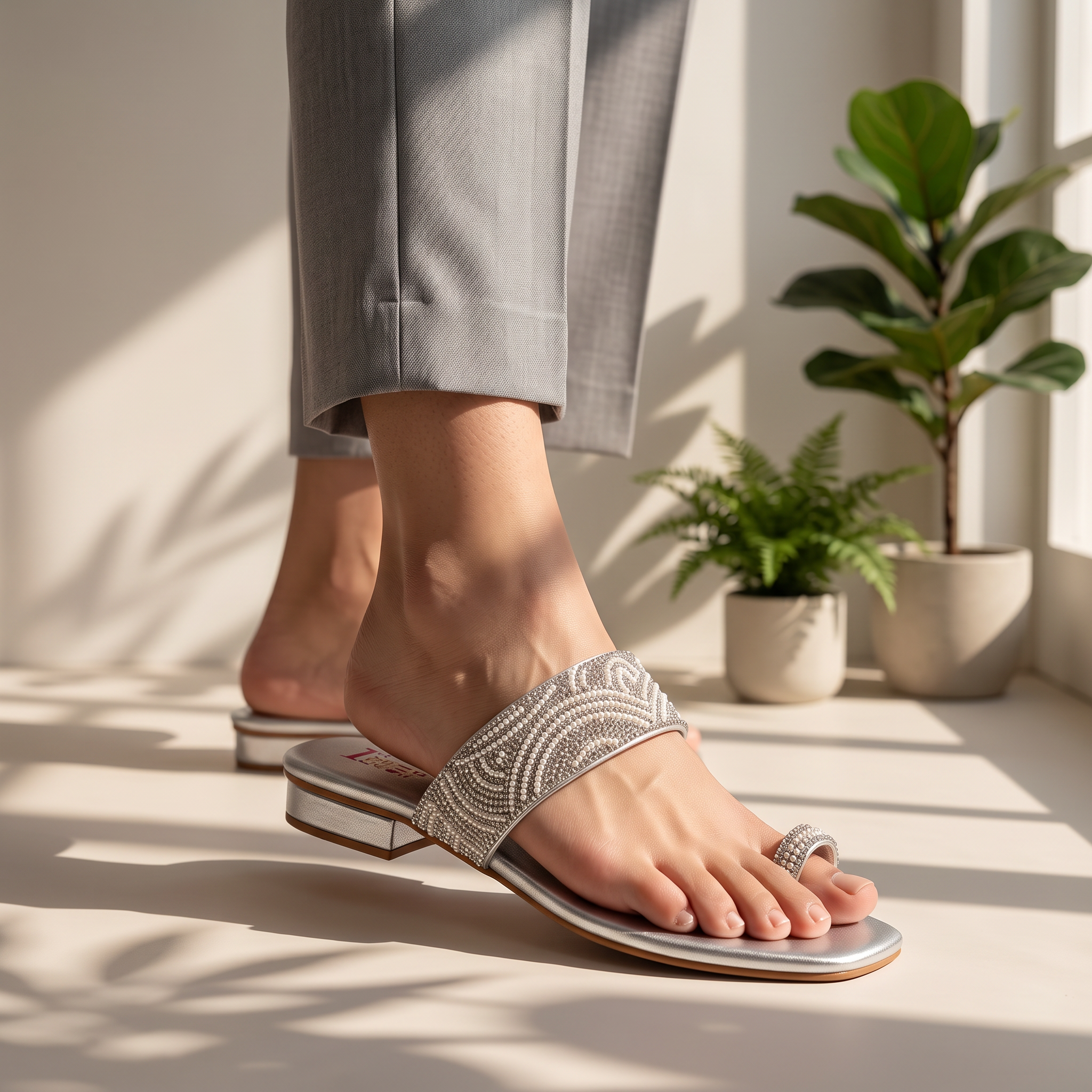 Fancy Slipper Silver 0413629