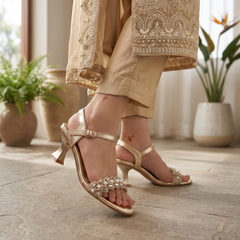 Bridal Sandal Golden 0421705