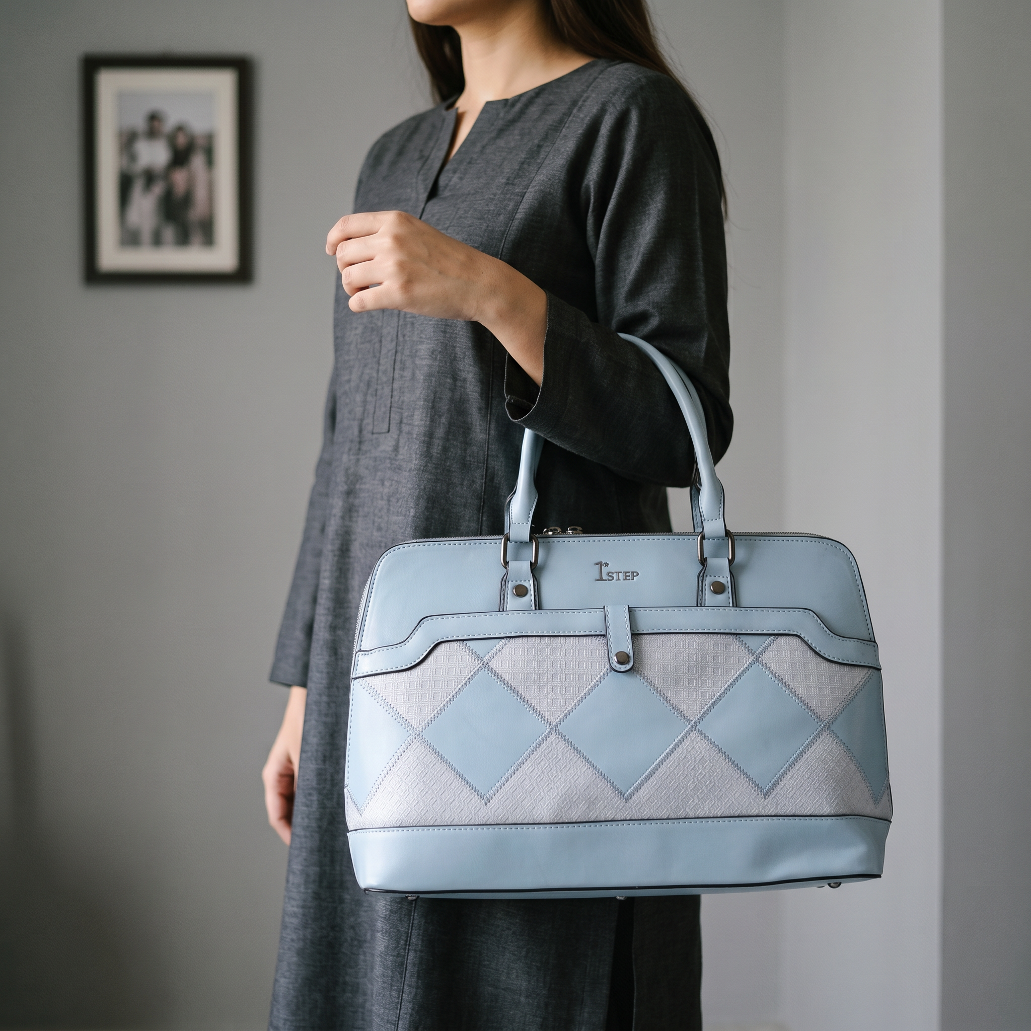 Casual Shoulder Bag Blue 0331782