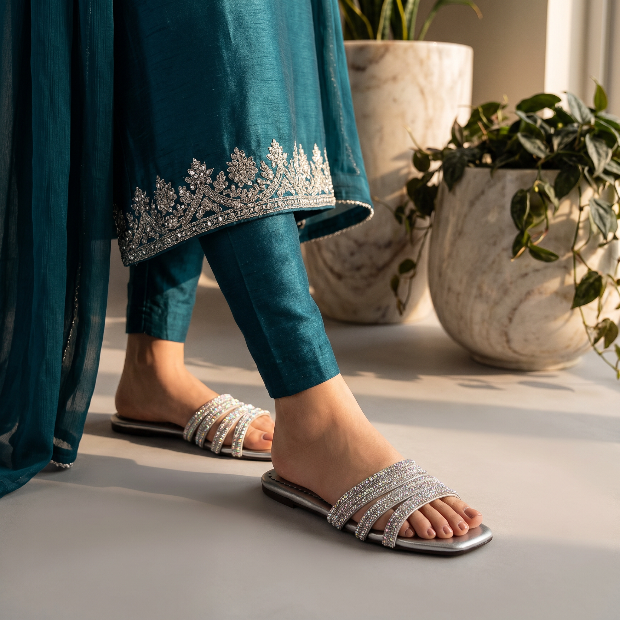 Fancy Slipper Silver 0413936