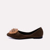 mandy brown fancy pumps for women