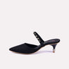 maren black fancy heel pumps for women