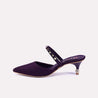 maren purple fancy heel pumps for women