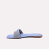 marie blue fancy flats for women