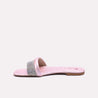 marie pink fancy flats for women