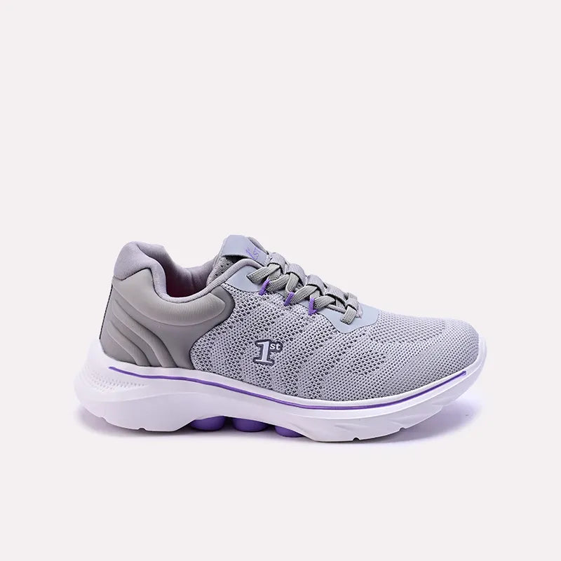 marie women gray sneakers