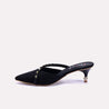 marlowe black fancy pumps for women