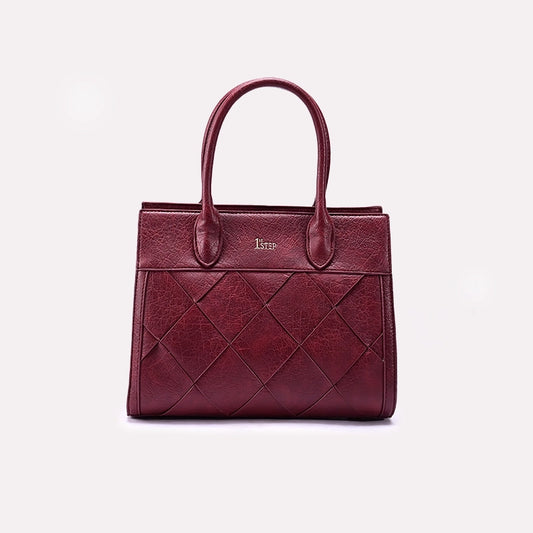 Maroon Casual Shoulder Bags