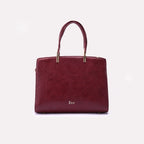 Maroon Casual Shoulder Bag for Women