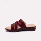 Maroon Comfy Casual Slippers 0413144