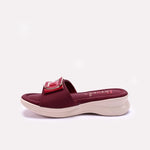 Maroon Comfy Casual Slippers 0413165