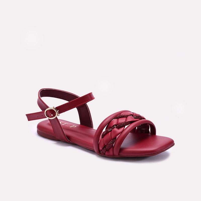 Maroon Fancy Sandals