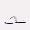 melisande white flat fancy slippers for women