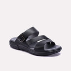 Black Casual Slippers