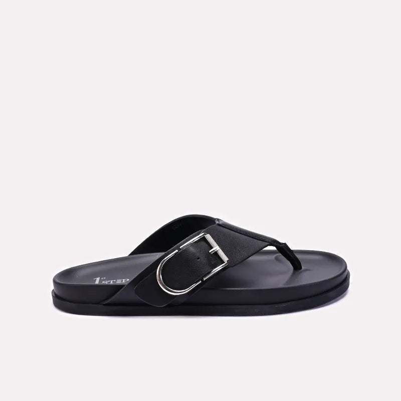 Mens Black Flip Flops