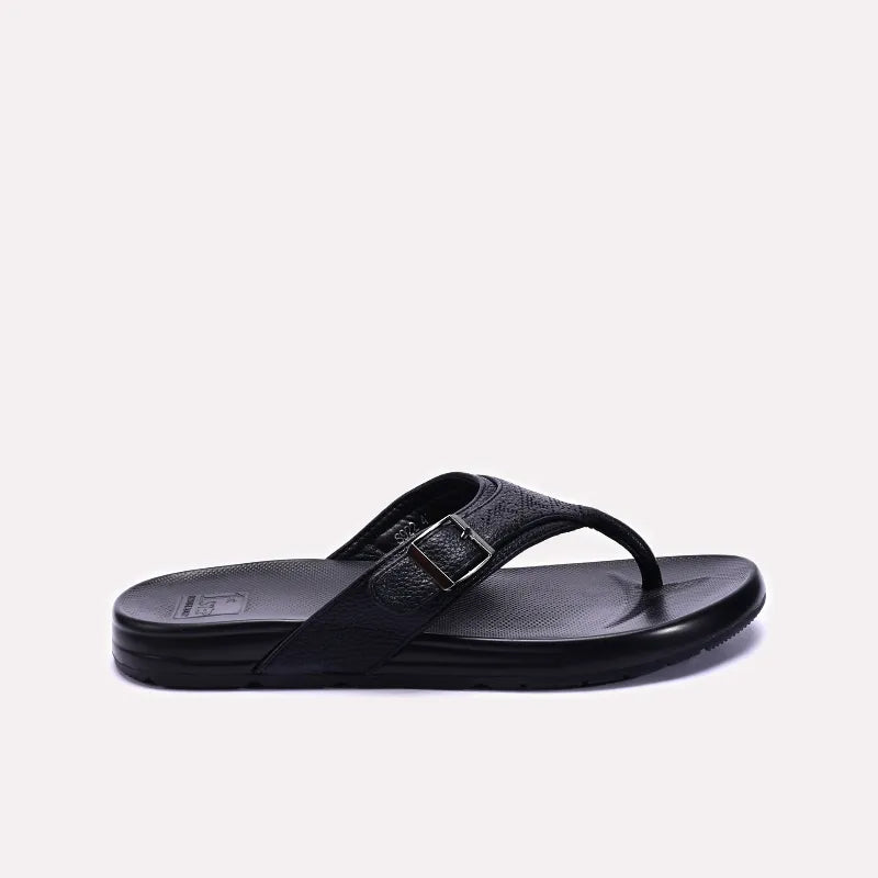 Mens Black Flip Flops
