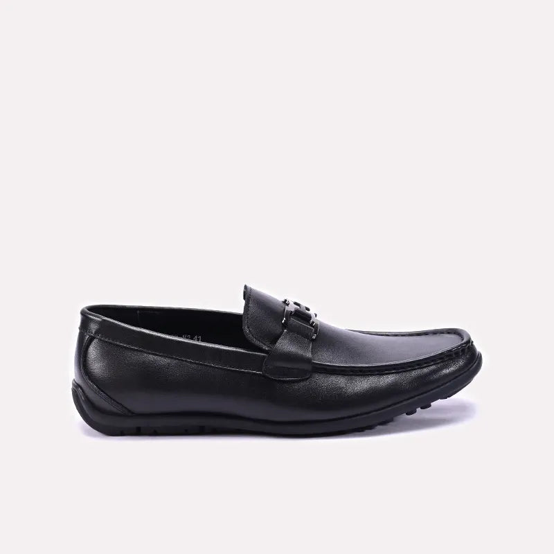 Mens Black Loafers
