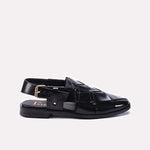 Mens Black Stylish Peshawari Sandals