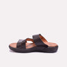 Black Casual Slippers for Men