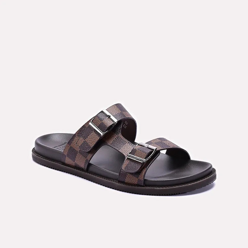 Brown Casual Slippers