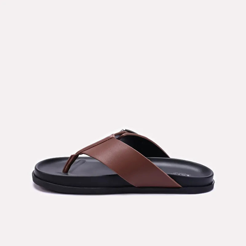 Brown Flip Flops for Men