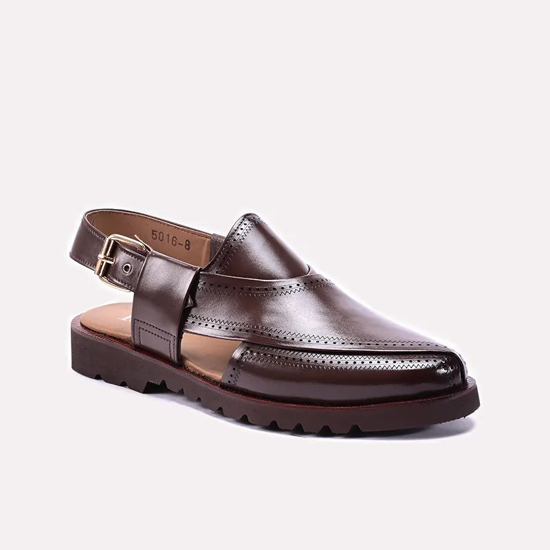 Brown Peshawari Sandals