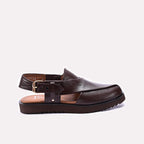 Mens Brown Peshawari Sandals
