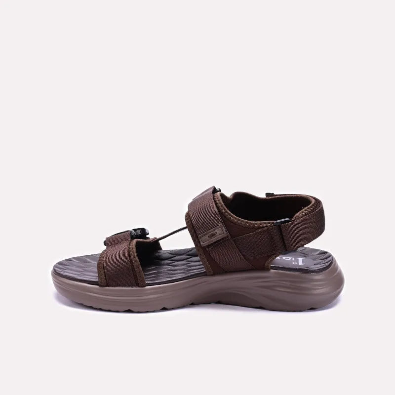 Brown Sports Sandals for men