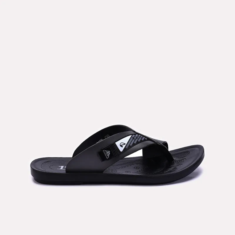 Mens Gray Casual Slippers