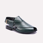 Green Peshawari Chappal