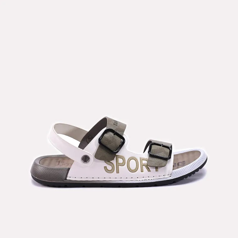 Mens Khaki Casual Sandals