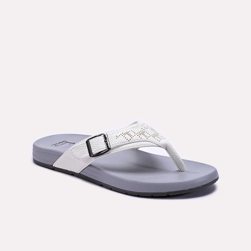 White Flip Flops
