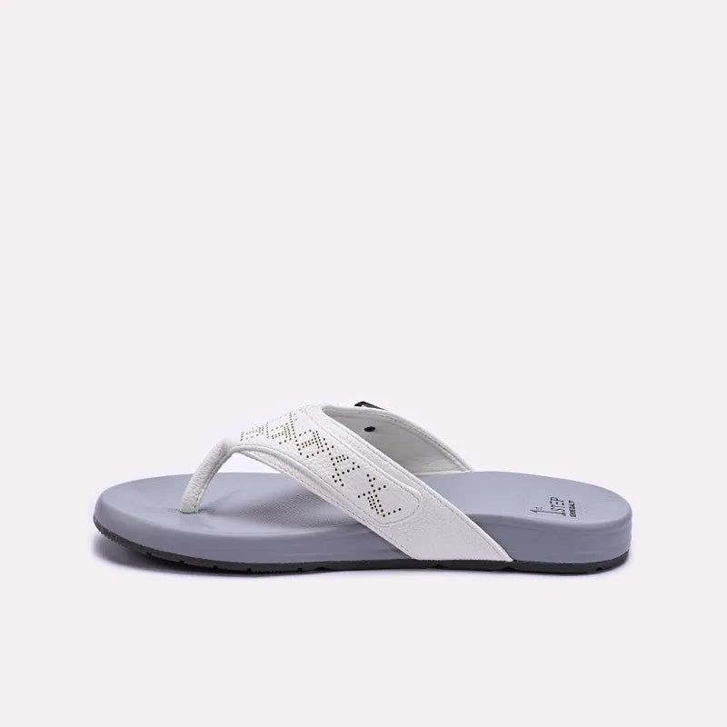 White Flip Flops for Men